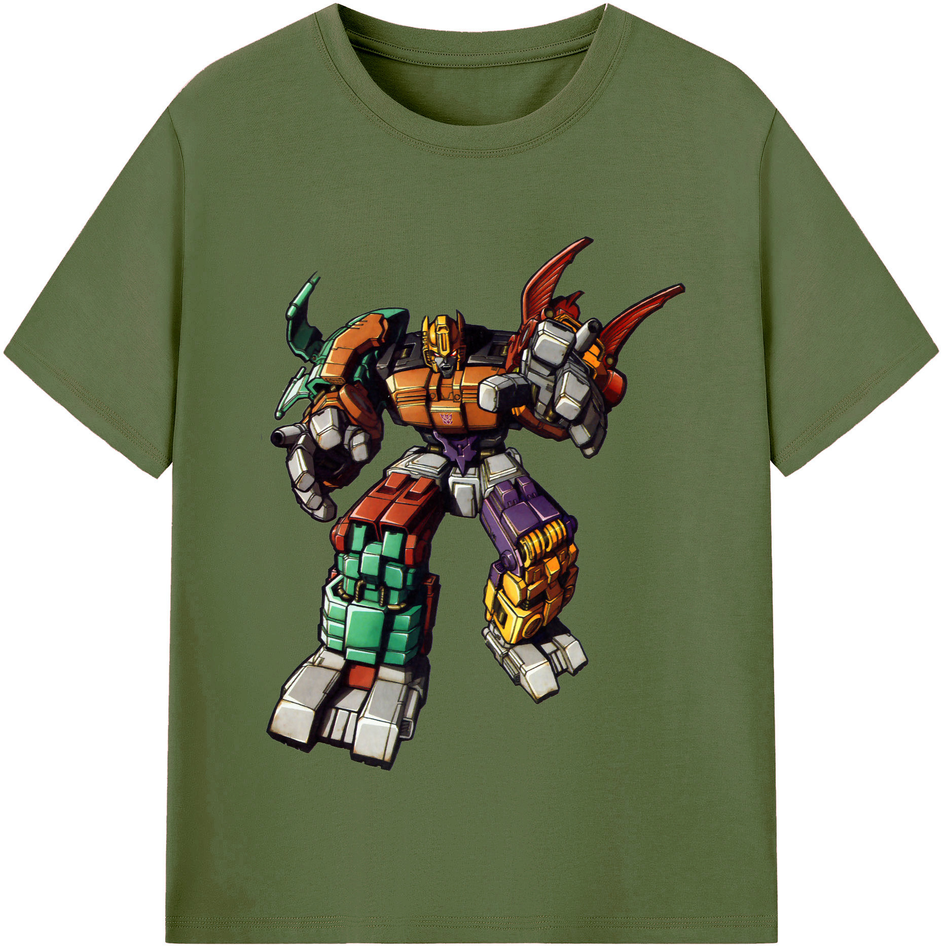 （画像用）  綿100％半袖Tシャツ（フロントプリント）